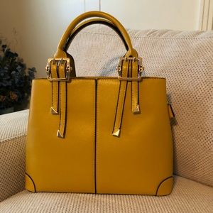 Mustard Color Handbag